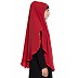 Premium Instant Hijab- Red color Premium Instant Hijab- Red color
